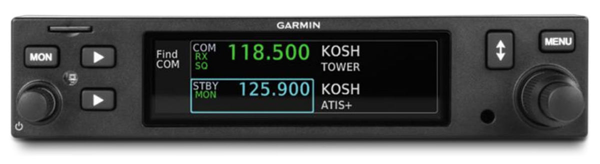 Garmin GTR205 TSO'd VHF Comm Radio – Lafayette Avionics,