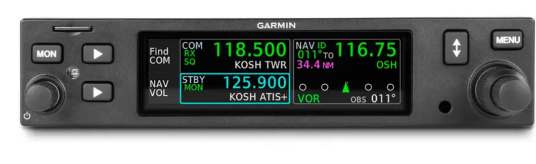 Garmin GNC215 VHF Nav/Comm w/GS