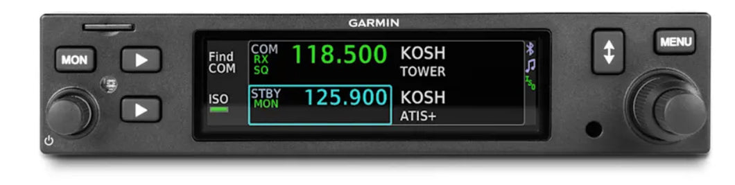 Garmin GTR205x VHF Comm Radio w/Intercom