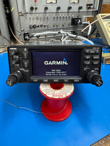 Used Garmin GNS430W WAAS/GPS/COM/NAV/GS w/Datacards and Tray 28V Com