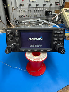 Used Garmin GNS430W WAAS/GPS/COM/NAV/GS w/Datacards and Tray 28V Com