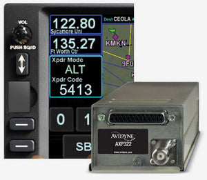 Avidyne AXP322 Remote Mode S Transponder with ADS-B Out