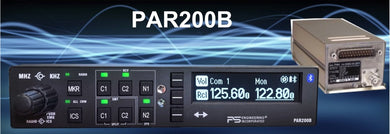 PS Engineering PAR200B Audio Panel/VHF Comm/Intercom/BlueTooth