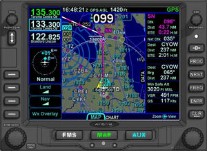 Avidyne Glass/GPS/ADS-B Upgrade Installed