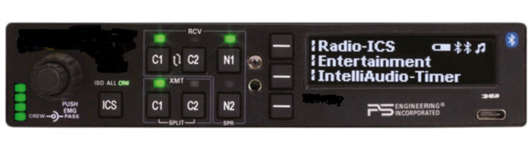 PS Engineering PMA450C Audio Panel/Intercom/BlueTooth 050-450-0901